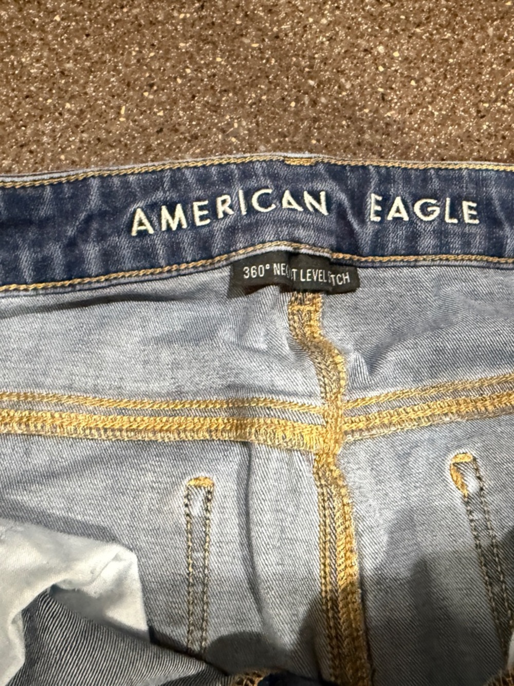 American Eagle Outfitters Light Blue Stretch Denim Jeggings
